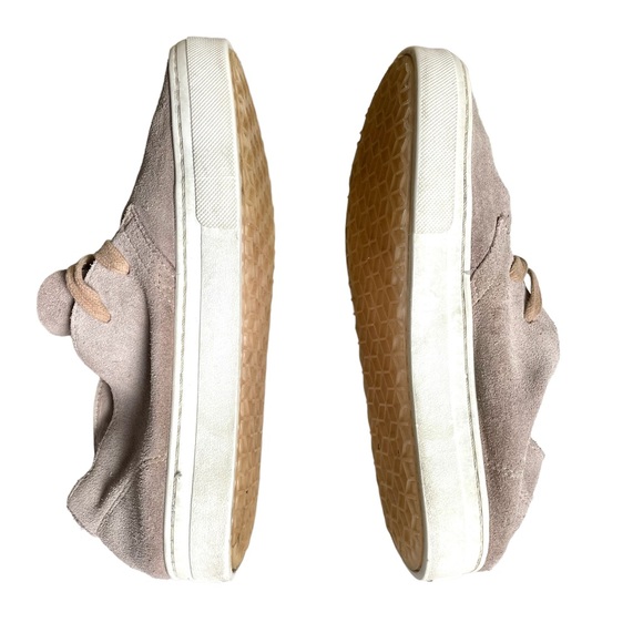 Aldo Suede Leather Lace Up Women's Sneakers Tan Size 7.5 - Picture 7 of 9